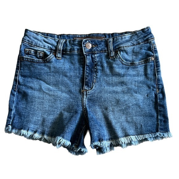 Joe's Jeans Girl's Frayed Hem Jean Shorts‎ Sz. 16 - Picture 1 of 8